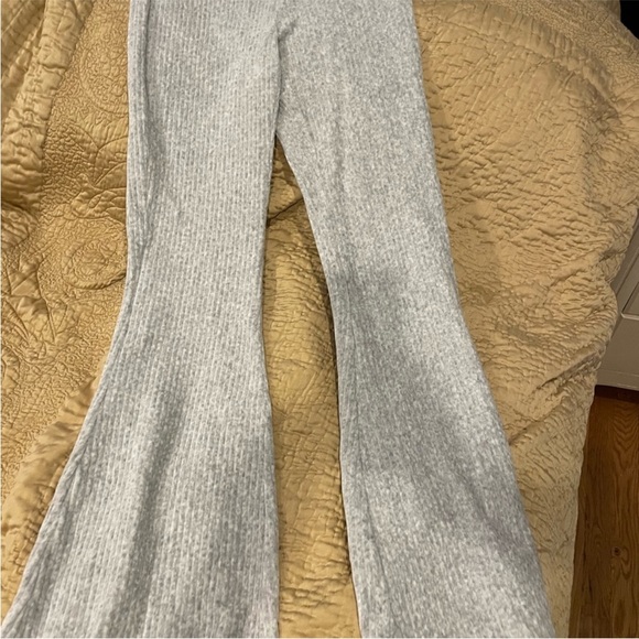aerie Pants - New Aerie Gray Flare Pants